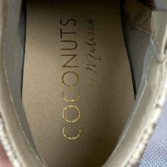 Coconuts‎ By Matisse Boots Womens Sz 6 Beige Ivory Gray Snakeskin Astoria NEW - Picture 6 of 8